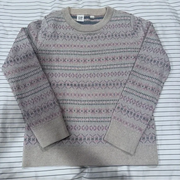 GAP KIDS Girls Sparkly Sweater perfect for this season size Large - Picture 1 of 8